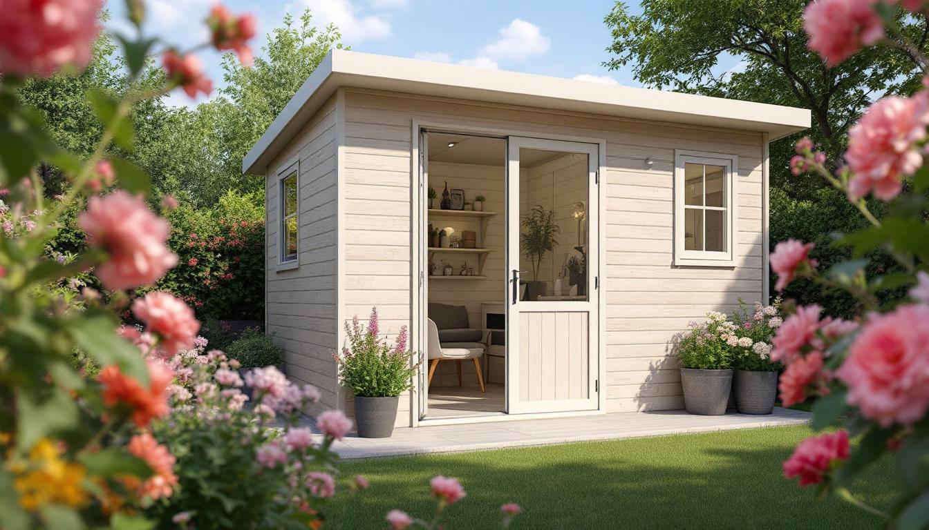Abri jardin 9m2 : l'espace idéal pour optimiser votre extérieur