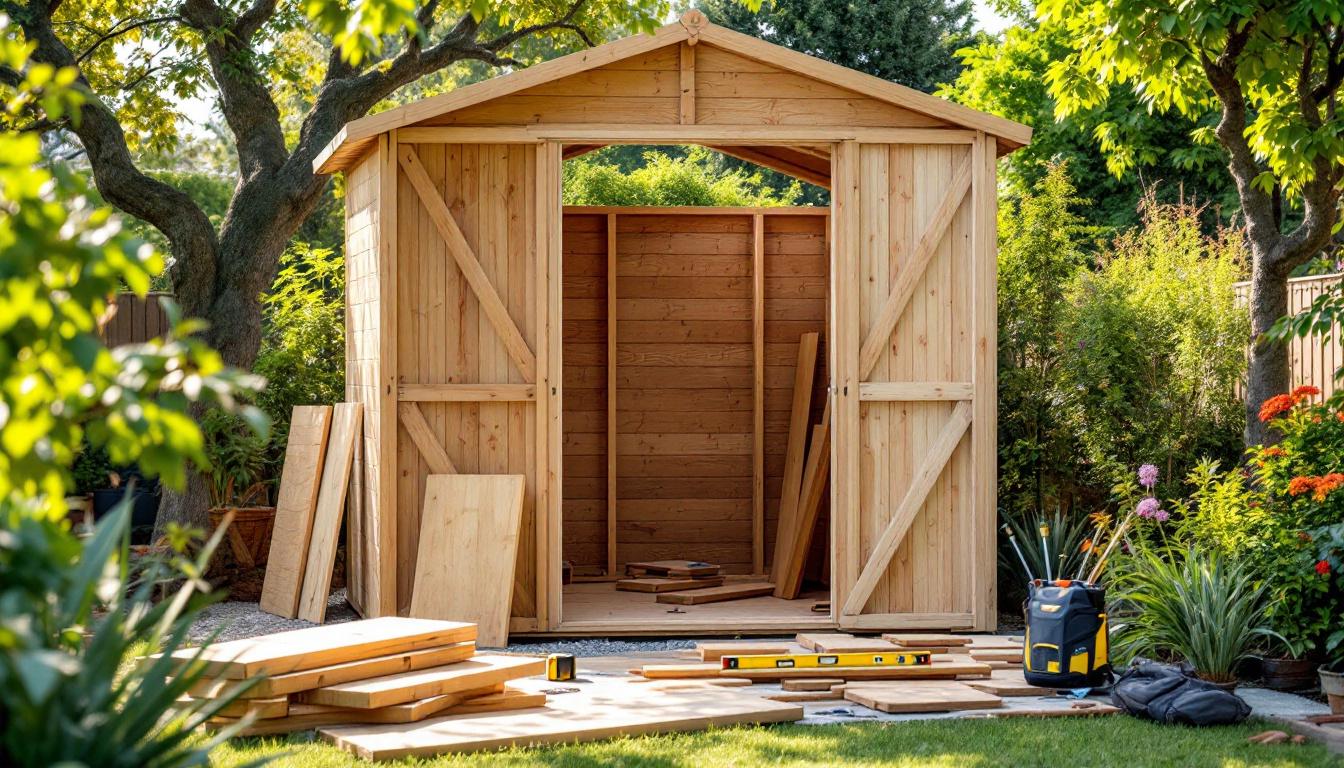 Abri jardin ouvert : conseils pour le choix et l'installation