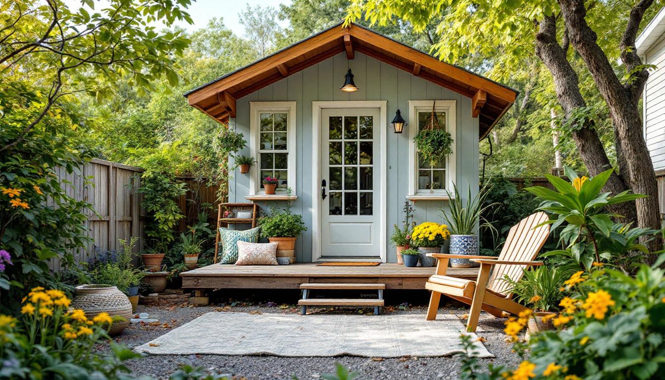 Deco cabane jardin : idées créatives pour embellir votre espace