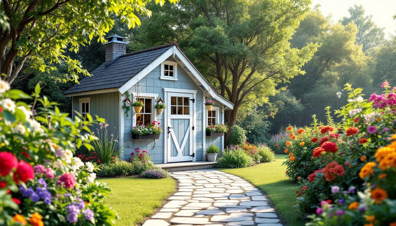 Deco cabane jardin : idées créatives pour embellir votre espace