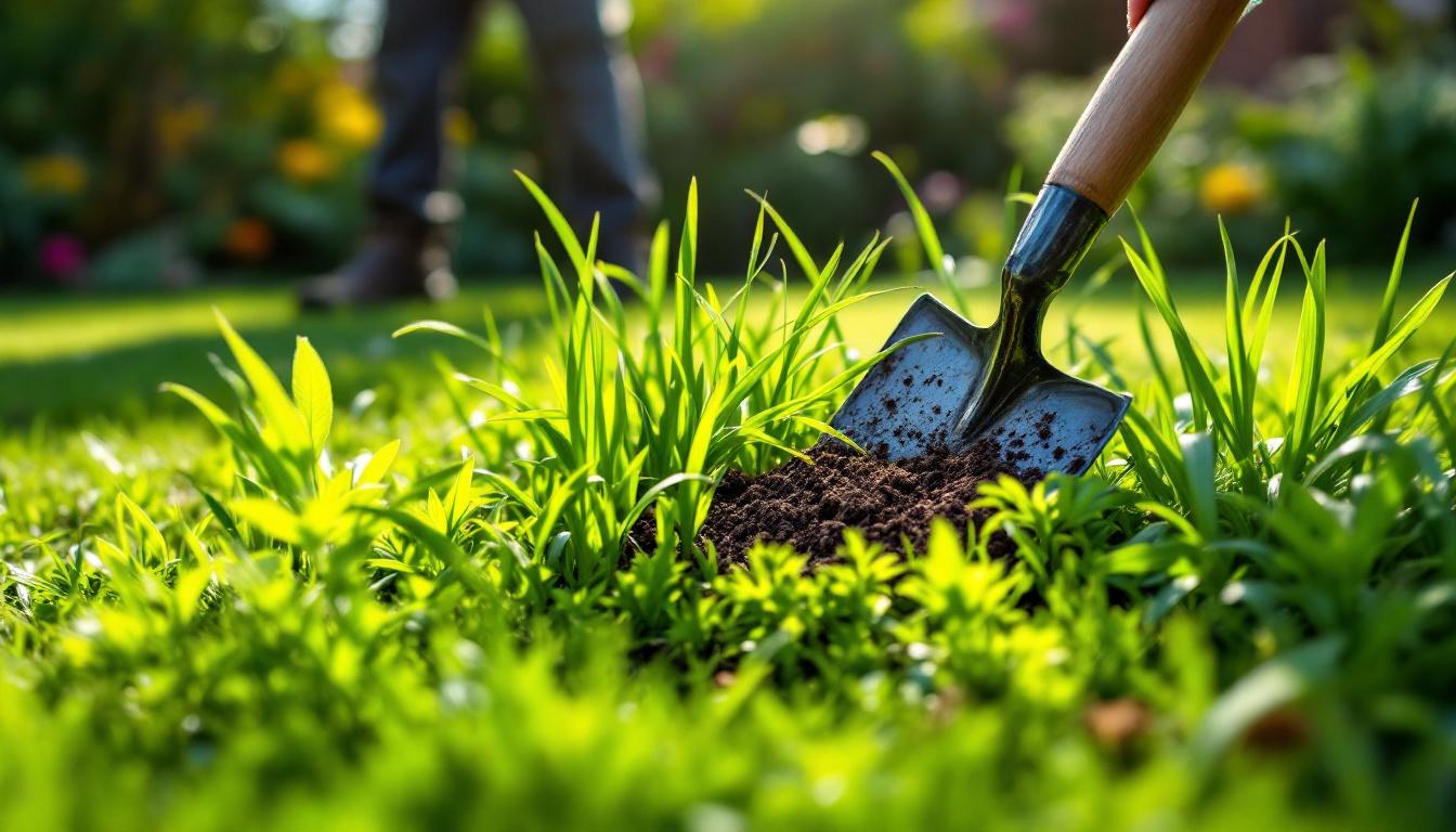 Entretien pelouse mauvaise herbe : astuces pour un gazon sain