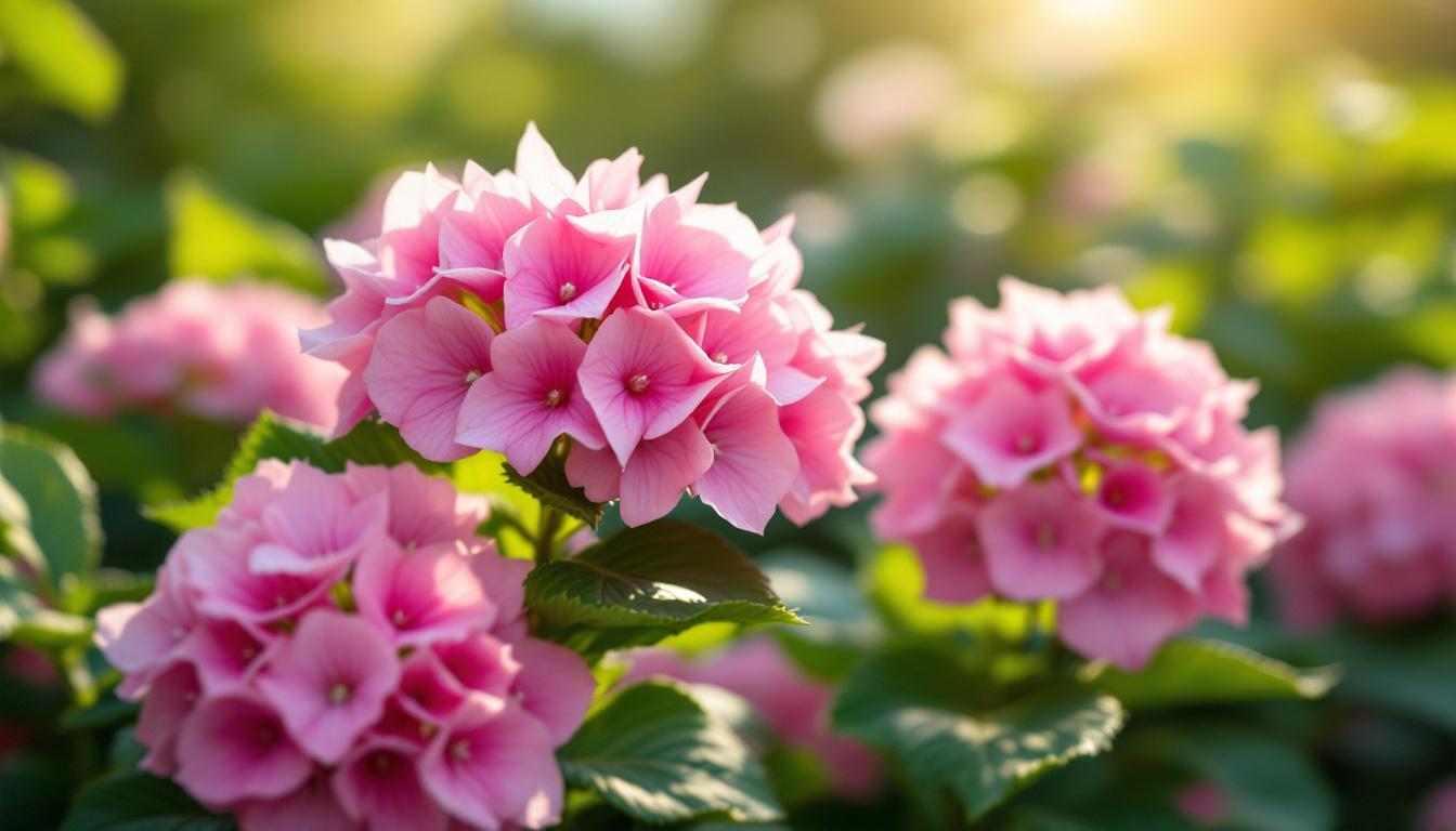 Hortensias rose : découvrez les variétés et conseils de culture