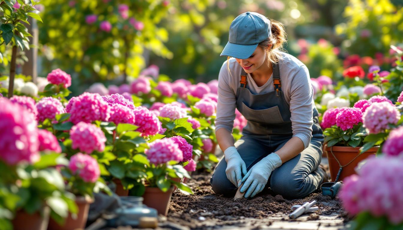Hortensias rose : découvrez les variétés et conseils de culture