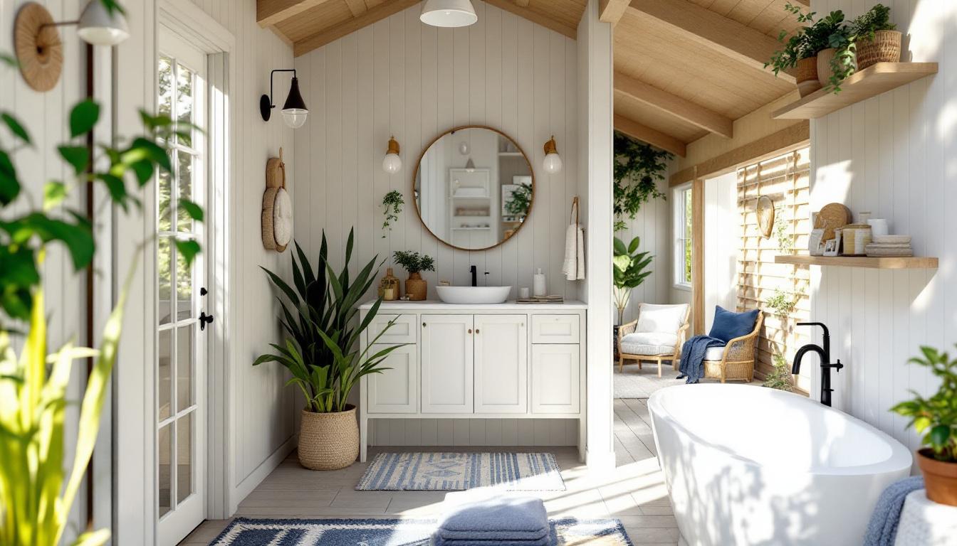 Studio de jardin avec salle de bain : confort et design à découvrir