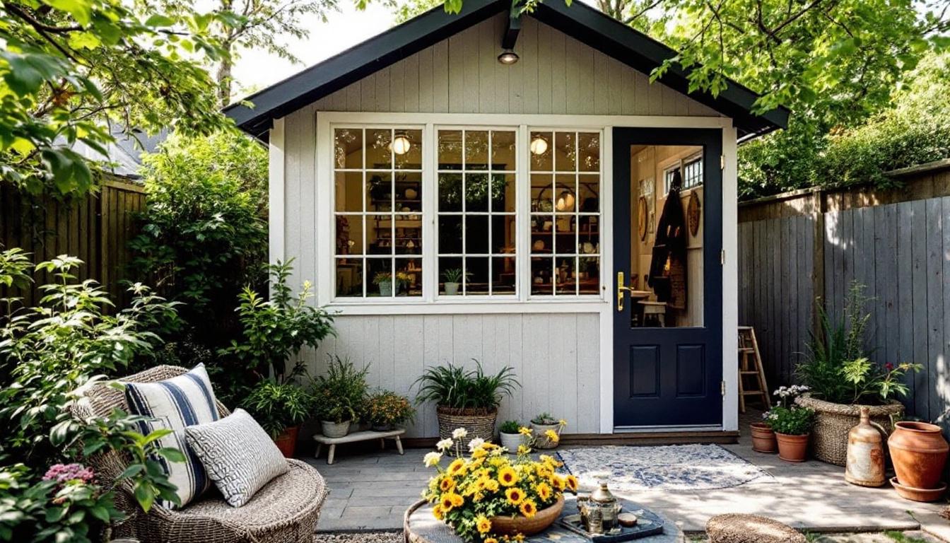 Studio de jardin container : agrandissez votre espace de vie facilement
