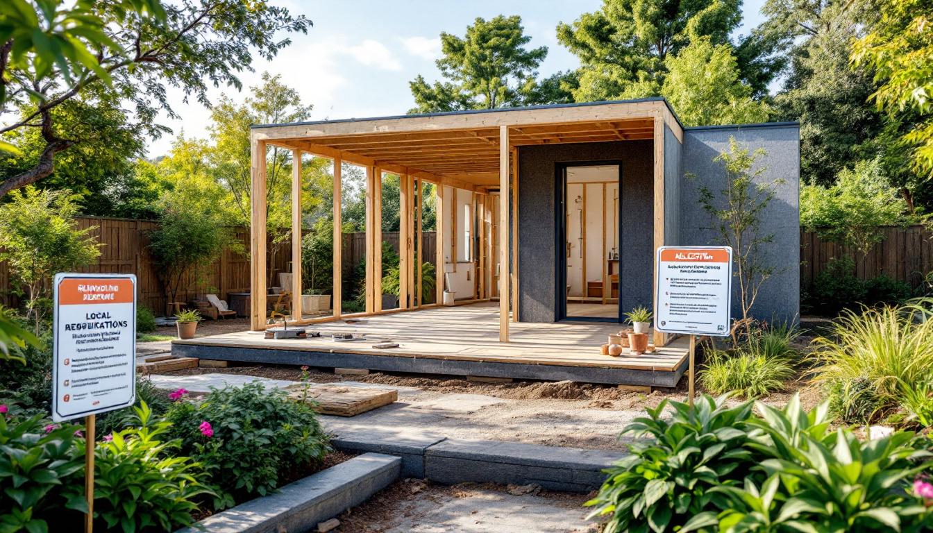 Studio de jardin réglementation : évitez les erreurs administratives