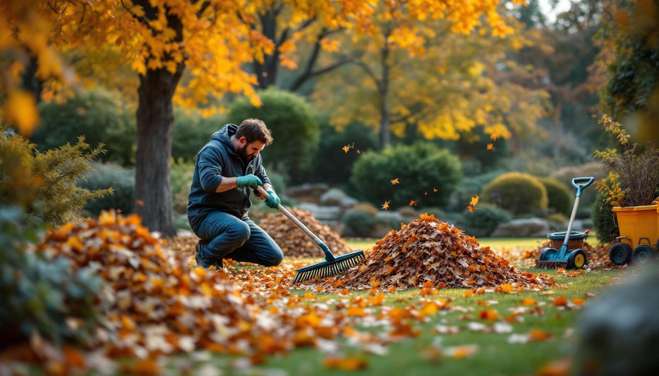 Tarif ramassage feuilles automne : comparez les prix et faites le bon choix