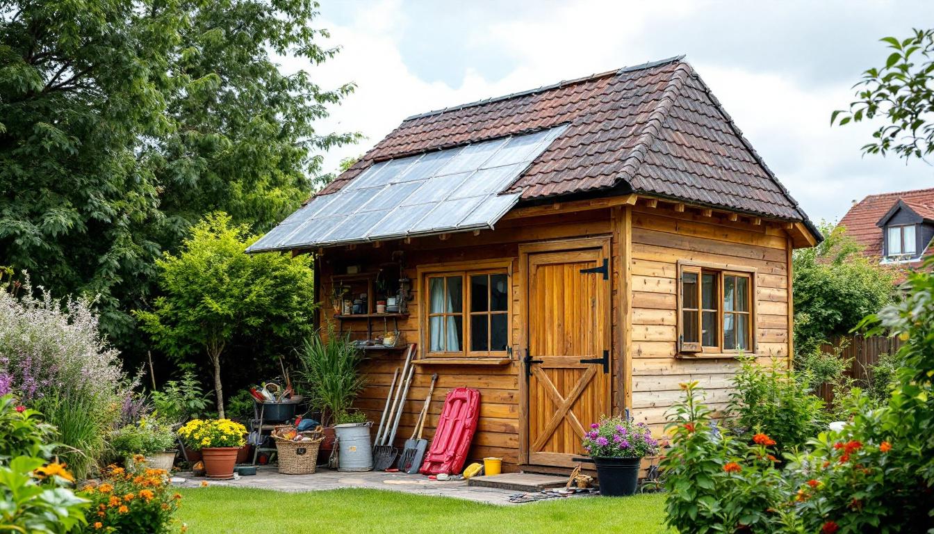 Toiture abri de jardin : choisissez les meilleures options !