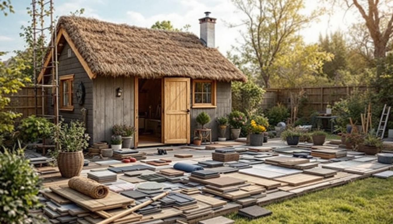 Toiture cabane jardin : matériaux et conseils pour bien choisir