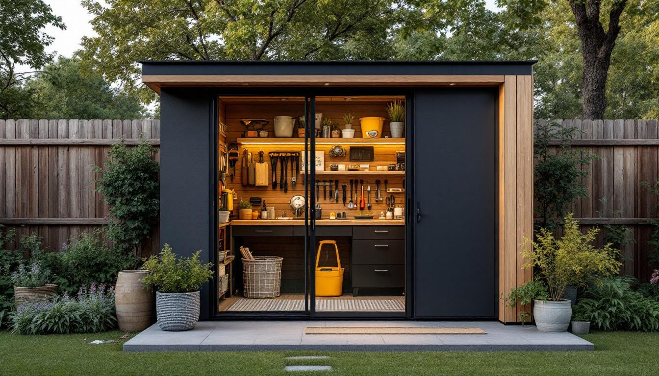 Abri jardin adossé : optimisez votre espace extérieur efficacement