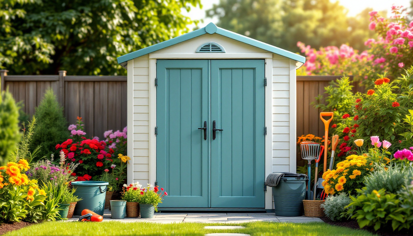 Abri jardin plastique : choisissez la solution durable et esthétique