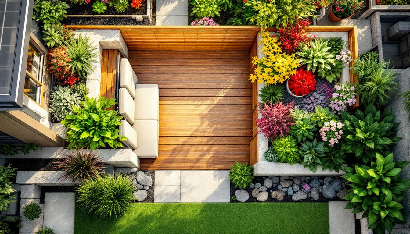 Aménagement jardin sans pelouse : astuces et idées pratiques