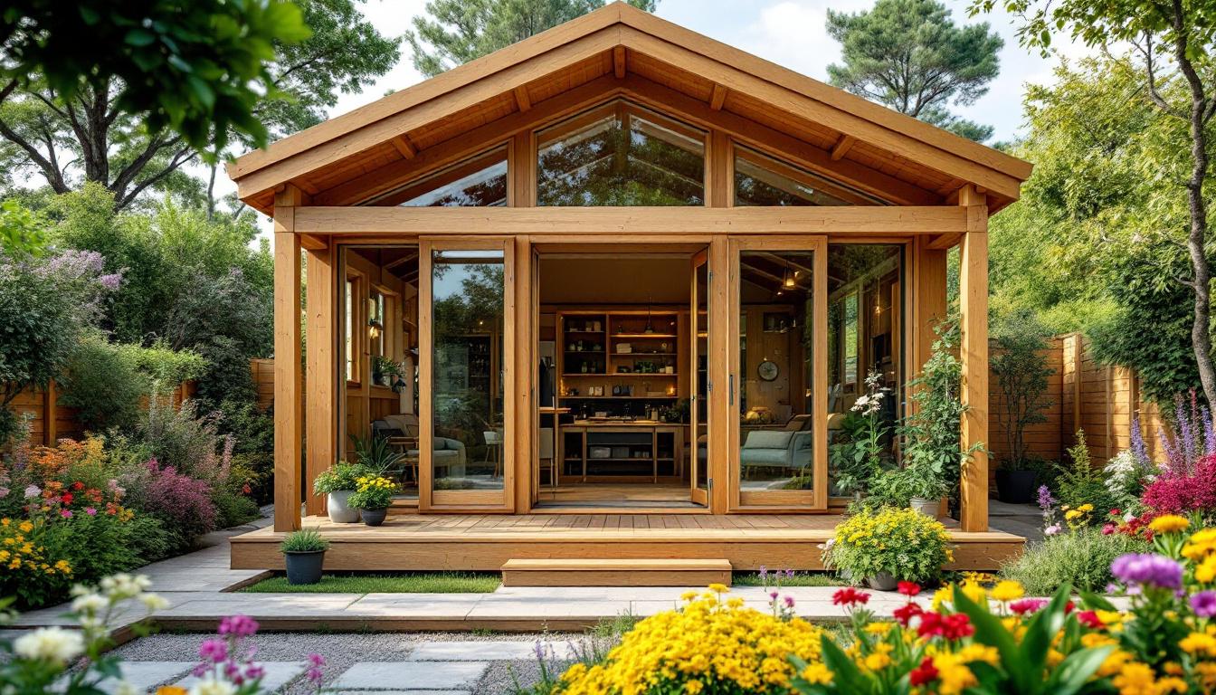 Cabane jardin moderne : découvrez nos promotions jusqu'à -50 %