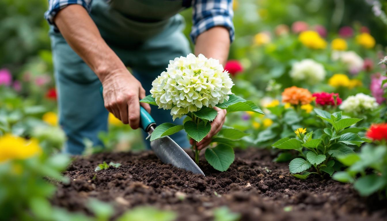 Deplacer un hortensia : conseils pour une transplantation réussie