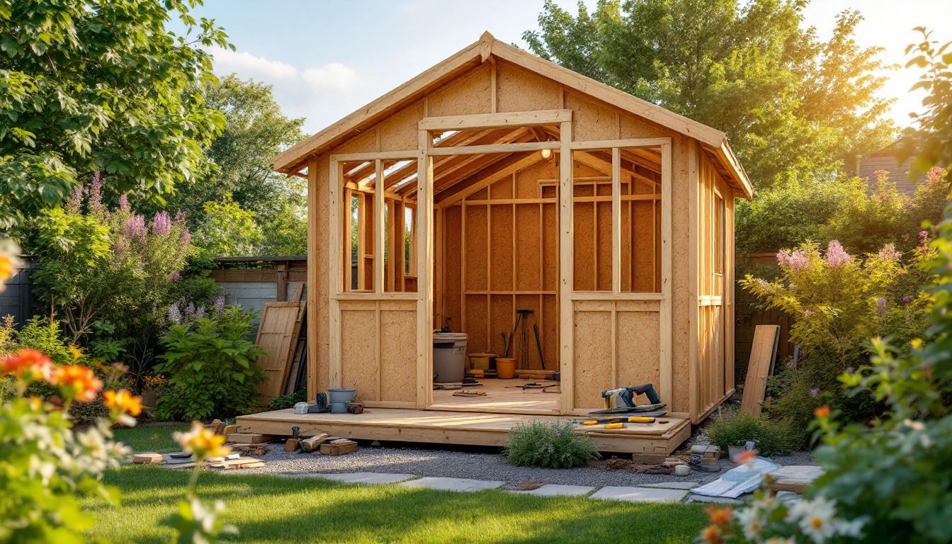 Fabrication abri de jardin : conseils pratiques pour réussir votre projet