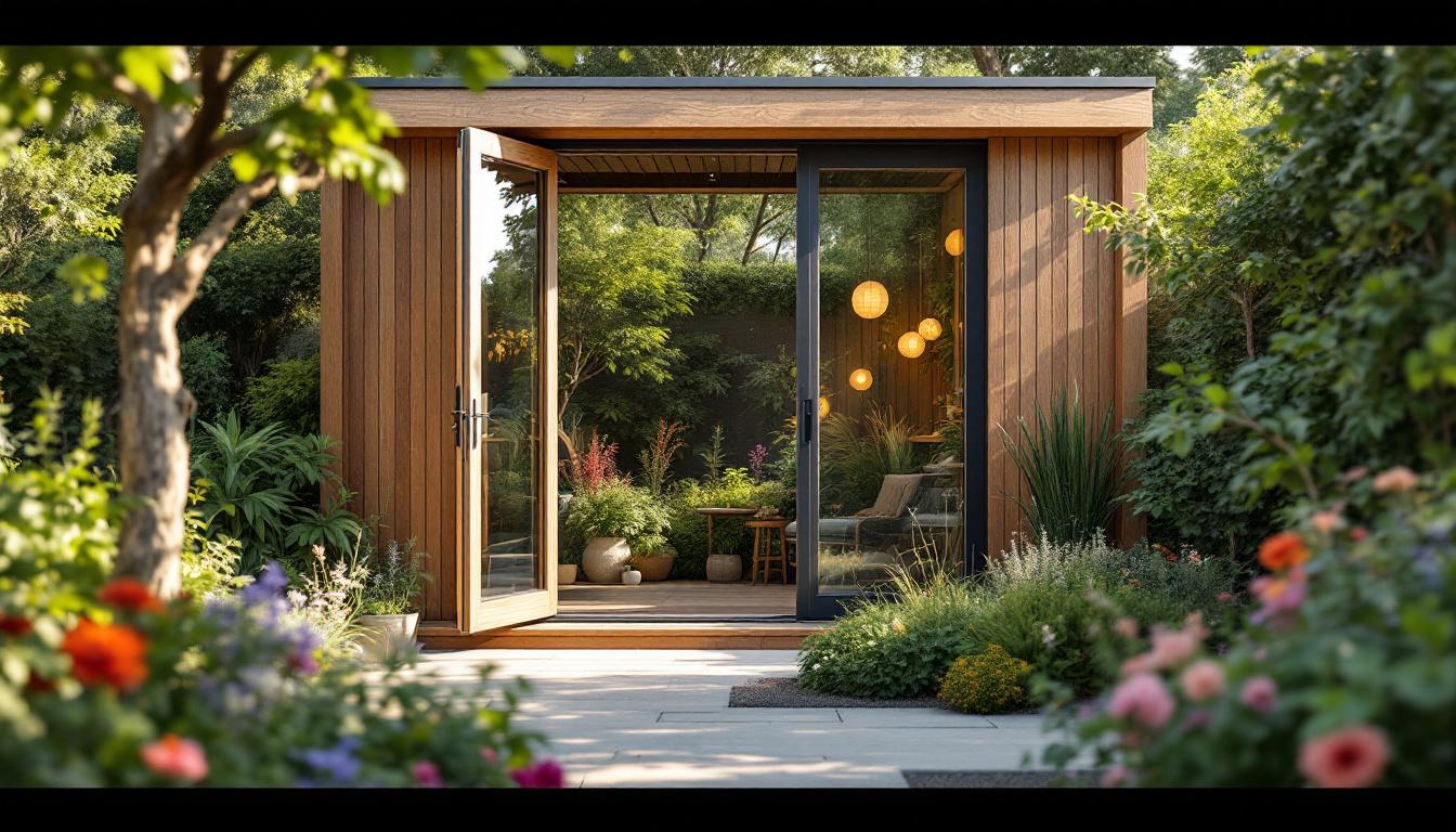 Studio de jardin en kit : créez votre espace de vie personnalisé